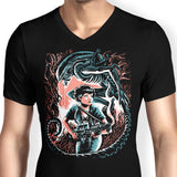 Hunter Hunted - Men's V-Neck