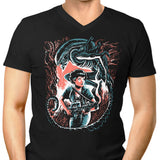 Hunter Hunted - Men's V-Neck