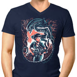 Hunter Hunted - Men's V-Neck