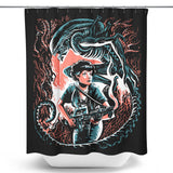 Hunter Hunted - Shower Curtain