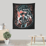 Hunter Hunted - Wall Tapestry