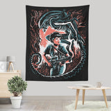 Hunter Hunted - Wall Tapestry