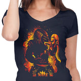 Hunter of Human (Alt) - Women's V-Neck