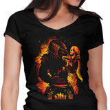 Hunter of Human (Alt) - Women's V-Neck