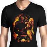 Hunter of Human (Alt) - Men's V-Neck