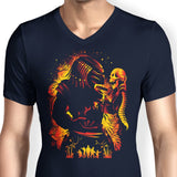 Hunter of Human (Alt) - Men's V-Neck