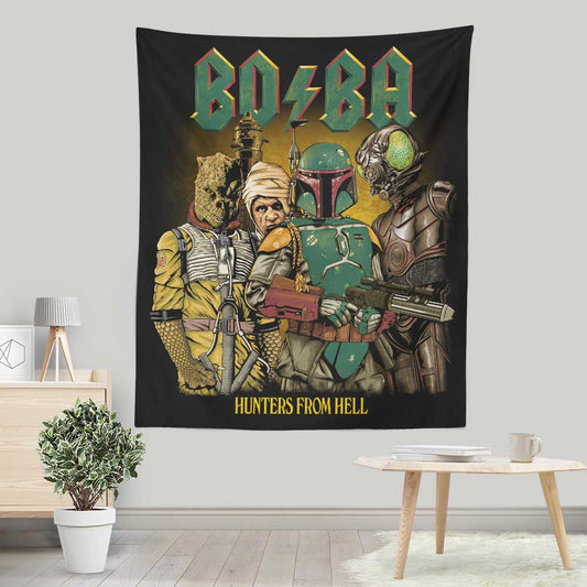 Hunters from Hell - Wall Tapestry