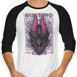 Hunting Club: Gore Magala - 3/4 Sleeve Raglan T-Shirt