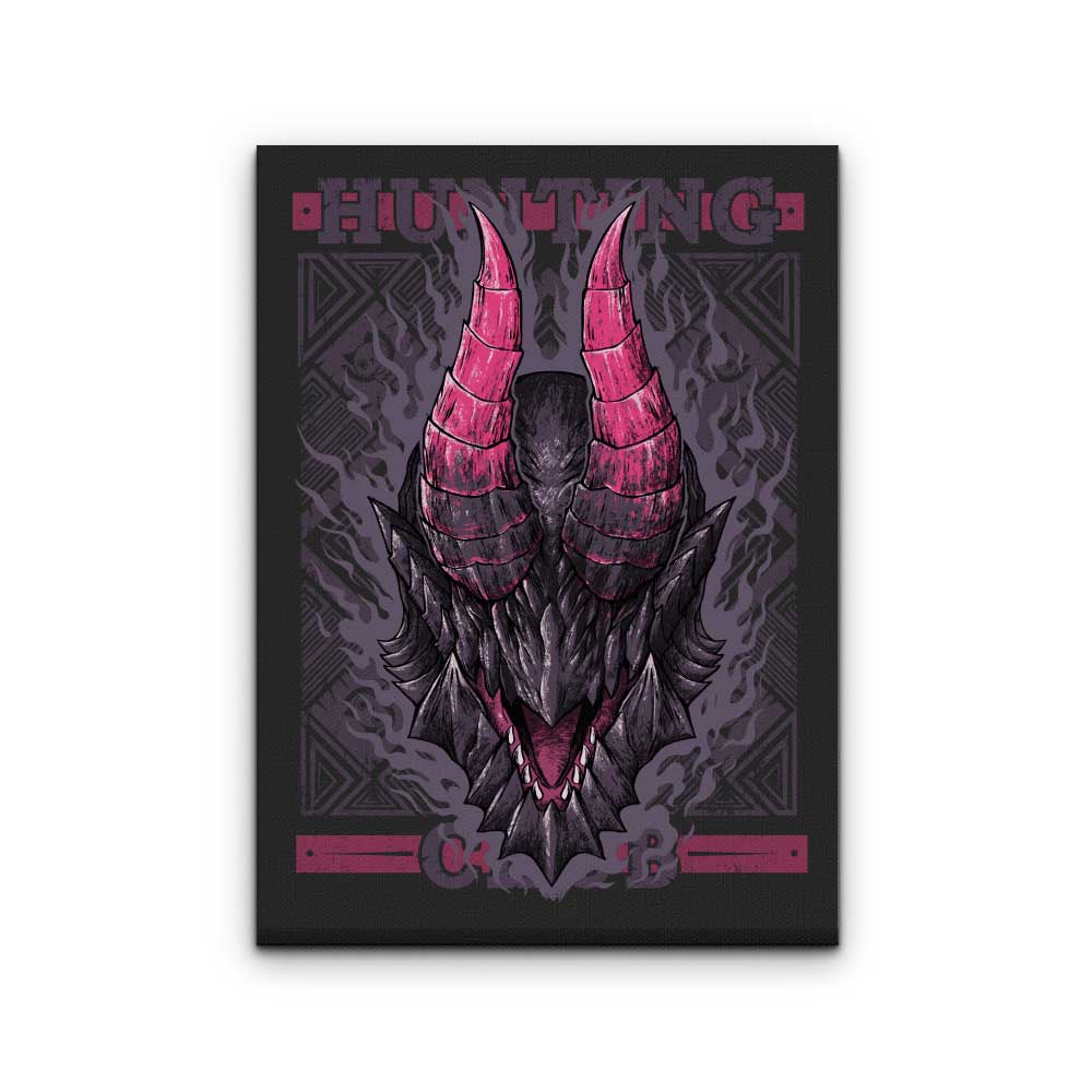 Hunting Club: Gore Magala - Canvas Print