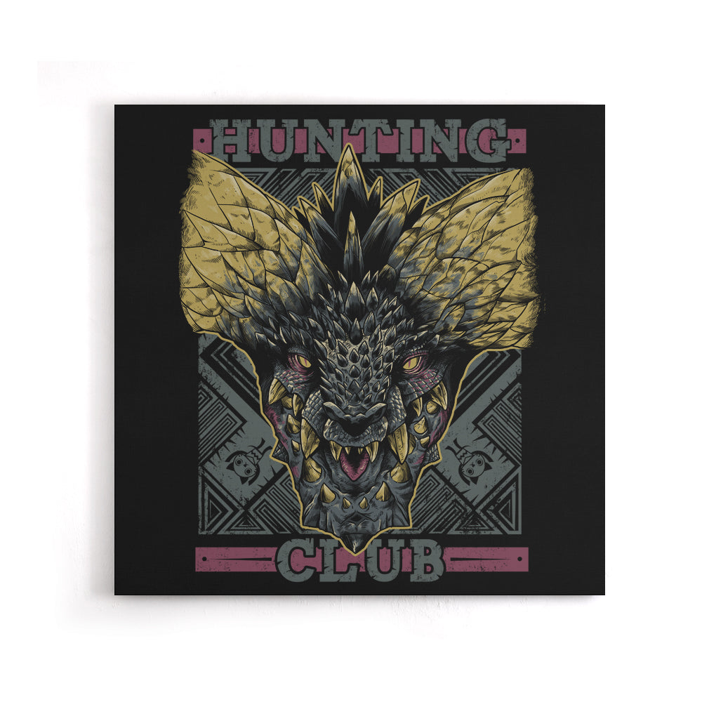 Hunting Club: Nergigante - Canvas Print