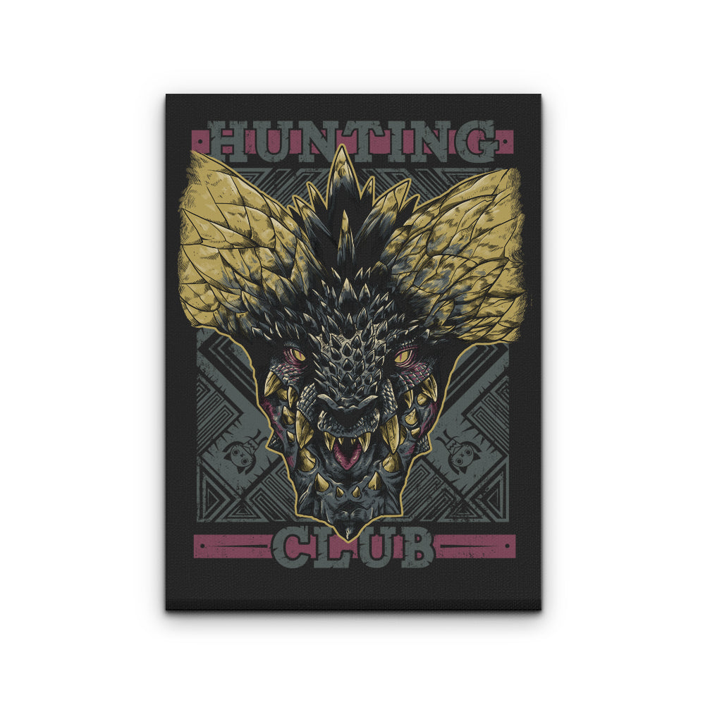 Hunting Club: Nergigante - Canvas Print