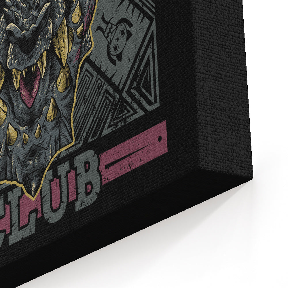 Hunting Club: Nergigante - Canvas Print