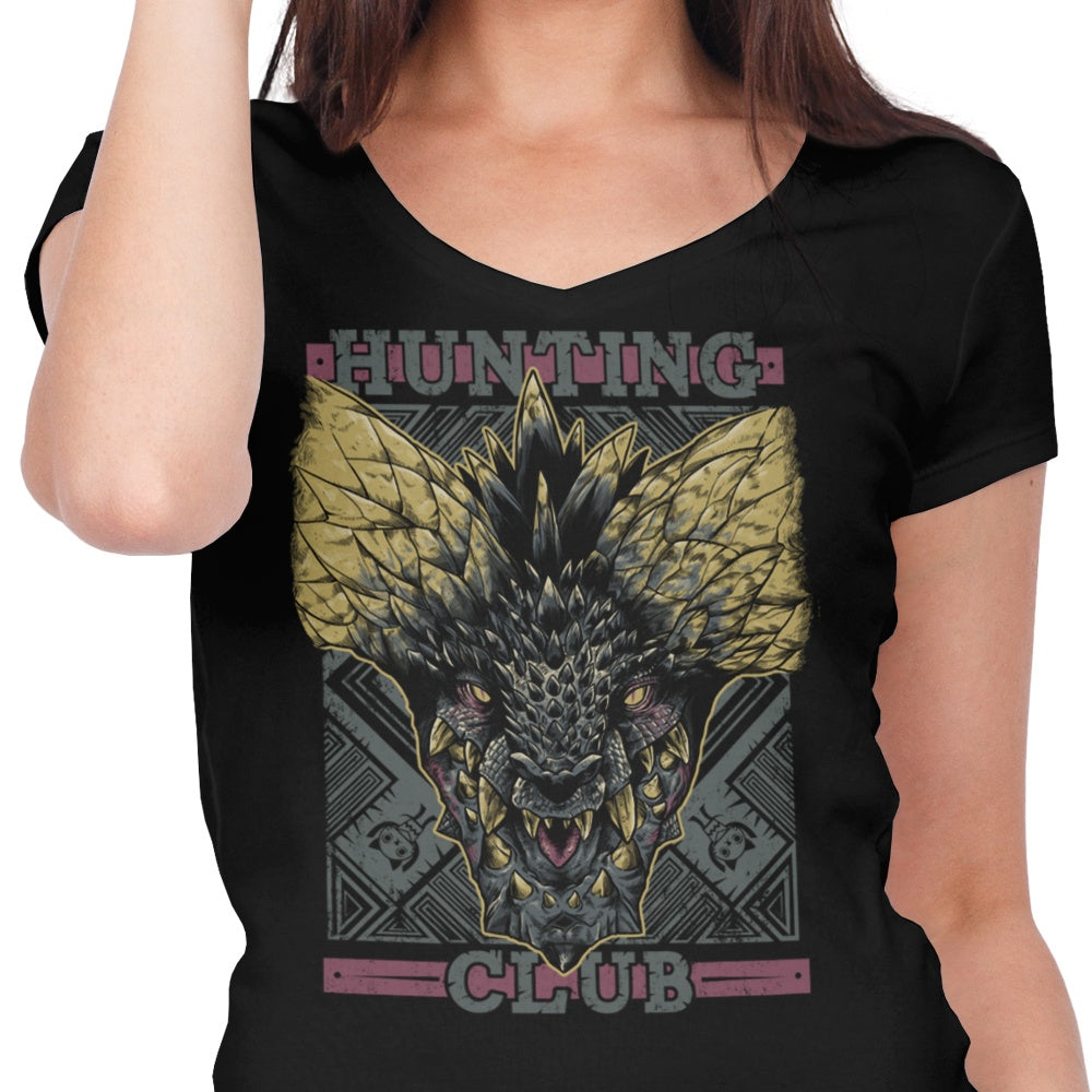 Hunting Club: Nergigante - Women's V-Neck