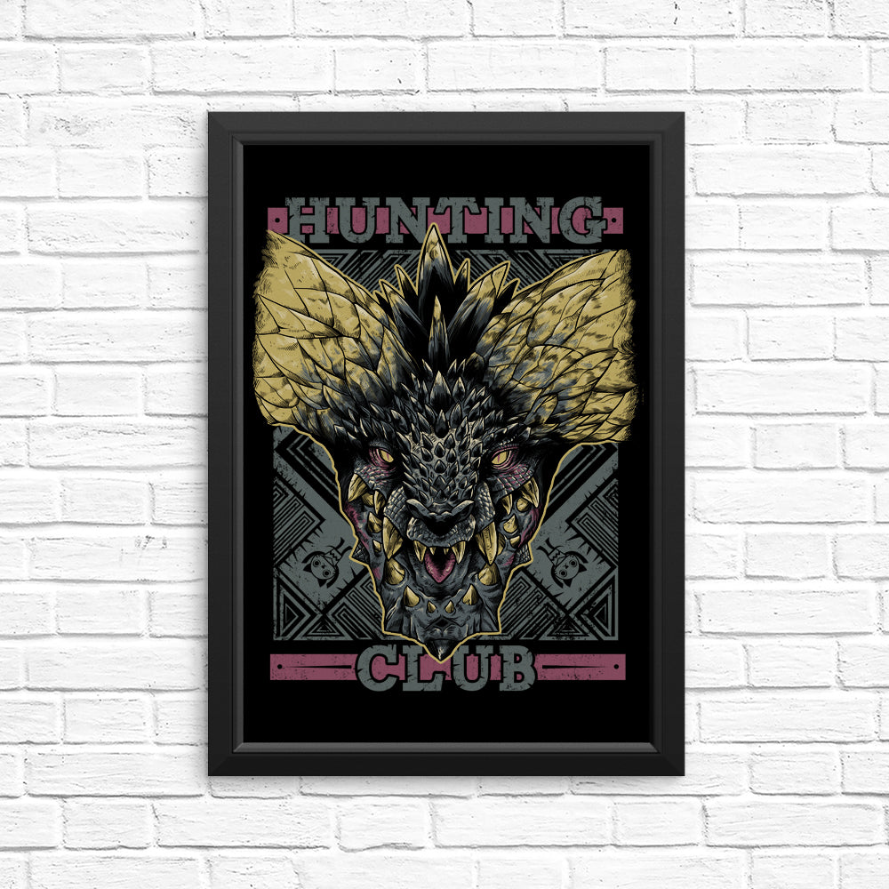 Hunting Club: Nergigante - Posters & Prints