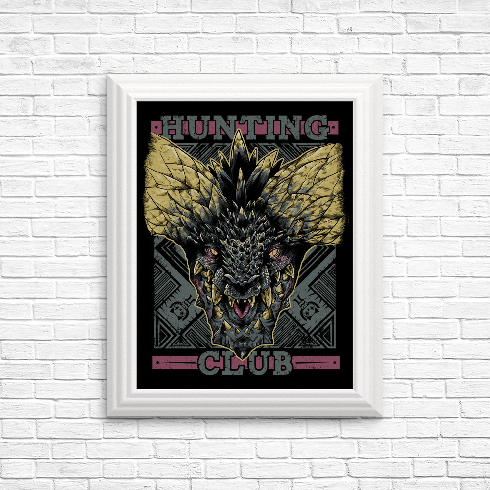 Hunting Club: Nergigante - Posters & Prints