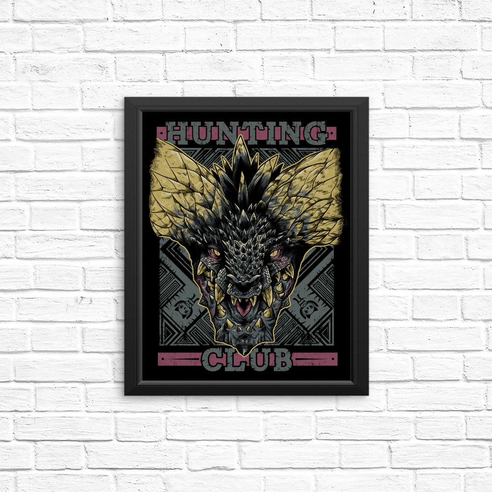 Hunting Club: Nergigante - Posters & Prints