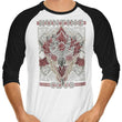 Hunting Club: Rathalos (Alt) - 3/4 Sleeve Raglan T-Shirt