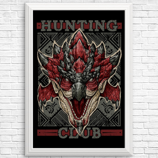 Hunting Club: Rathalos (Alt) - Posters & Prints