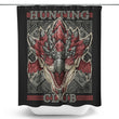 Hunting Club: Rathalos (Alt) - Shower Curtain