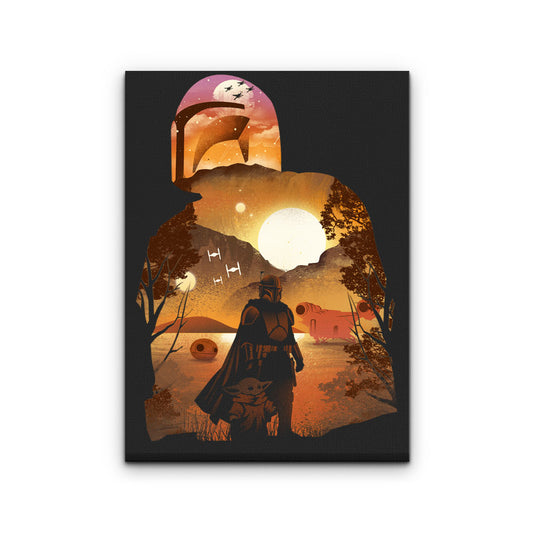 Hunting Companions - Canvas Print