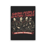 Hunting Ghosts - Canvas Print