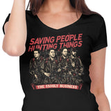 Hunting Ghosts - Women's V-Neck