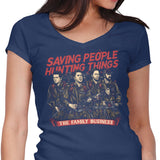 Hunting Ghosts - Women's V-Neck