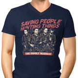 Hunting Ghosts - Men's V-Neck