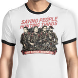 Hunting Ghosts - Ringer T-Shirt