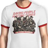 Hunting Ghosts - Ringer T-Shirt