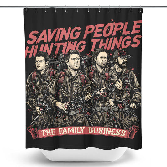 Hunting Ghosts - Shower Curtain