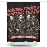 Hunting Ghosts - Shower Curtain