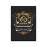 Hunting Things Emblem - Canvas Print