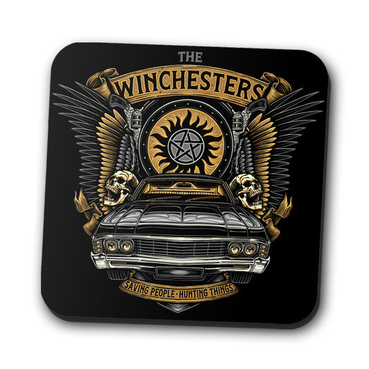Hunting Things Emblem - Coasters