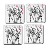 Huntrix Sumi-e - Coasters