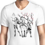 Huntrix Sumi-e - Men's V-Neck