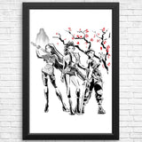 Huntrix Sumi-e - Posters & Prints