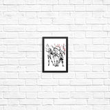 Huntrix Sumi-e - Posters & Prints