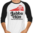 Hutt Pizza - 3/4 Sleeve Raglan T-Shirt