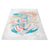 Hylian Summer - Fleece Blanket