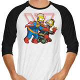 I Am God You Little - 3/4 Sleeve Raglan T-Shirt