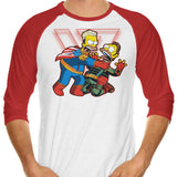 I Am God You Little - 3/4 Sleeve Raglan T-Shirt