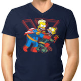 I Am God You Little - Men's V-Neck