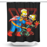 I Am God You Little - Shower Curtain