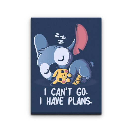 I Can't Go - Canvas Print