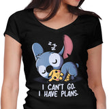 I Can't Go - Women's V-Neck