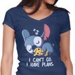 I Can't Go - Women's V-Neck