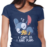 I Can't Go - Women's V-Neck