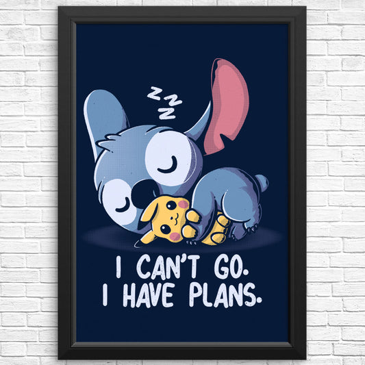 I Can't Go - Posters & Prints