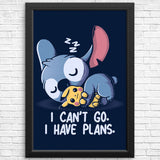 I Can't Go - Posters & Prints